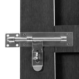 NNEVL Garden Gate WPC 100x120 cm Grey