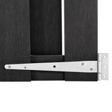 NNEVL Garden Gate WPC 100x120 cm Grey