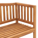 NNEVL Garden Bench 150 cm Solid Teak Wood