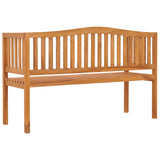 NNEVL Garden Bench 150 cm Solid Teak Wood