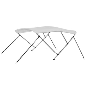 NNEVL 3 Bow Bimini Top White 183x140x137 cm
