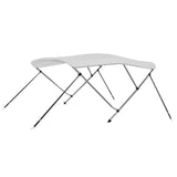 NNEVL 3 Bow Bimini Top White 183x140x137 cm