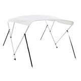 NNEVL 3 Bow Bimini Top White 183x140x137 cm
