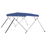 NNEVL 4 Bow Bimini Top Blue 243x180x137 cm
