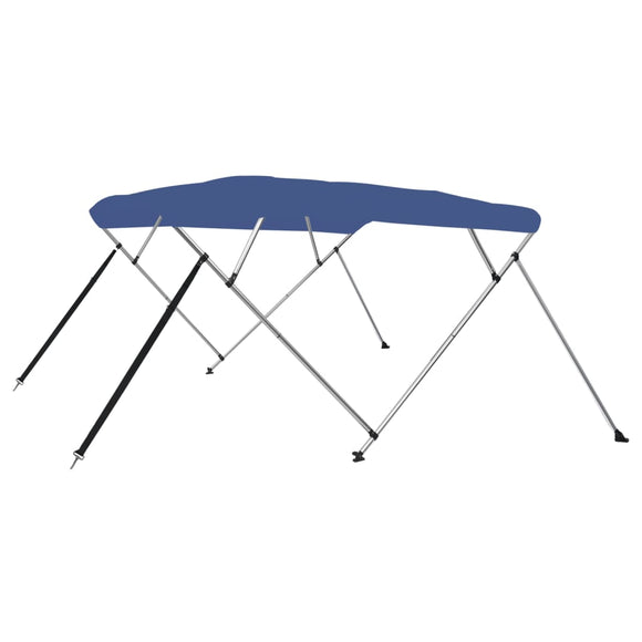 NNEVL 4 Bow Bimini Top Blue 243x196x137 cm