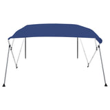 NNEVL 4 Bow Bimini Top Blue 243x196x137 cm