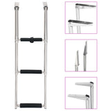 NNEVL Folding Boarding Ladder 3-step Stainless Steel