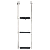 NNEVL Folding Boarding Ladder 3-step Stainless Steel
