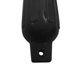 NNEVL Boat Fender 4 pcs Black 41x11.5 cm PVC