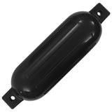 NNEVL Boat Fender 4 pcs Black 51x14 cm PVC