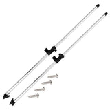 NNEVL Bimini Top Support Poles 2 pcs Aluminium