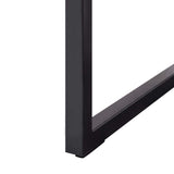 NNEVL Corner Sofa Black Fabric