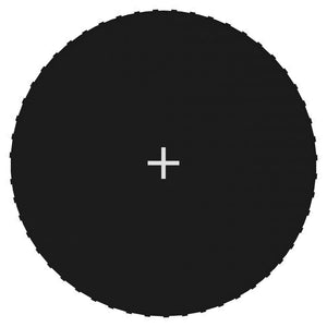 NNEVL Jumping Mat Fabric Black for 10 Feet/3.05 m Round Trampoline