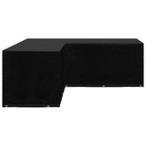 NNEVL Garden Furniture Cover L-Shaped 12 Eyelets 250x250x90 cm