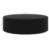NNEVL Garden Furniture Cover 10 Eyelets 205x90 cm