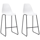 NNEVL 3 Piece Bar Set Plastic White