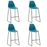 NNEVL 5 Piece Bar Set Plastic Turquoise