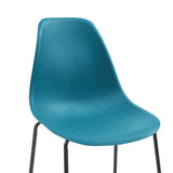 NNEVL 5 Piece Bar Set Plastic Turquoise