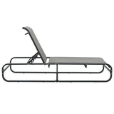 NNEVL Sun Lounger Aluminium and Textilene