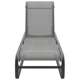 NNEVL Sun Lounger Aluminium and Textilene