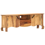 NNEVL TV Cabinet 115x30x42 cm Solid Sheesham Wood