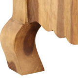 NNEVL TV Cabinet 115x30x42 cm Solid Sheesham Wood
