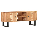 NNEVL TV Cabinet 118x30x45 cm Solid Acacia Wood