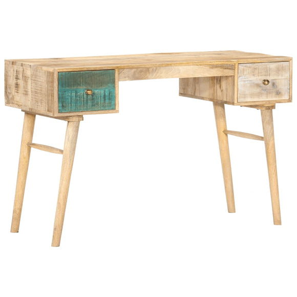 NNEVL Desk 118x50x75 cm Solid Mango Wood