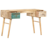NNEVL Desk 118x50x75 cm Solid Mango Wood