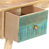 NNEVL Desk 118x50x75 cm Solid Mango Wood