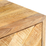 NNEVL TV Cabinet 140x30x45 cm Solid Mango Wood