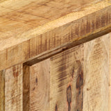 NNEVL TV Cabinet 118x30x45 cm Solid Mango Wood