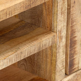 NNEVL TV Cabinet 118x30x45 cm Solid Mango Wood