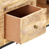 NNEVL Coffee Table 88x50x42 cm Solid Mango Wood