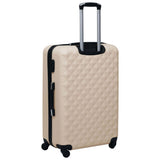 NNEVL Hardcase Trolley Set 2 pcs Gold ABS