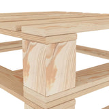 NNEVL Garden Pallet Table Wood