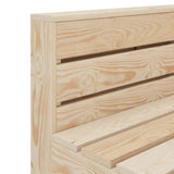 NNEVL Garden Pallet Sofa Wood