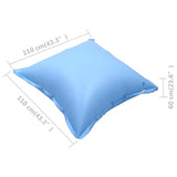 NNEVL Inflatable Winter Air Pillows for Above-Ground Pool Cover 10 pcs PVC