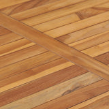 NNEVL Garden Dining Table 120x65x80 cm Solid Teak Wood