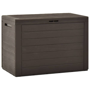 NNEVL Garden Storage Box Brown 78x44x55 cm