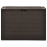 NNEVL Garden Storage Box Brown 78x44x55 cm