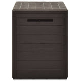 NNEVL Garden Storage Box Brown 78x44x55 cm
