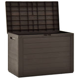 NNEVL Garden Storage Box Brown 78x44x55 cm