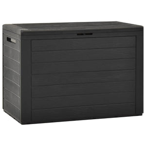 NNEVL Garden Storage Box Anthracite 78x44x55 cm