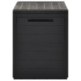 NNEVL Garden Storage Box Anthracite 78x44x55 cm