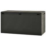 NNEVL Garden Storage Box Brown 120x50x60 cm Poly Rattan