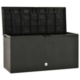 NNEVL Garden Storage Box Brown 120x50x60 cm Poly Rattan