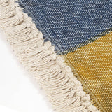 NNEVL Handwoven Kilim Rug Cotton 120x180 cm Printed Multicolour