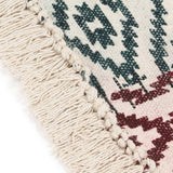 NNEVL Handwoven Kilim Rug Cotton 120x180 cm Printed Multicolour