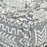 NNEVL Modular Pouffe Light Grey Fabric